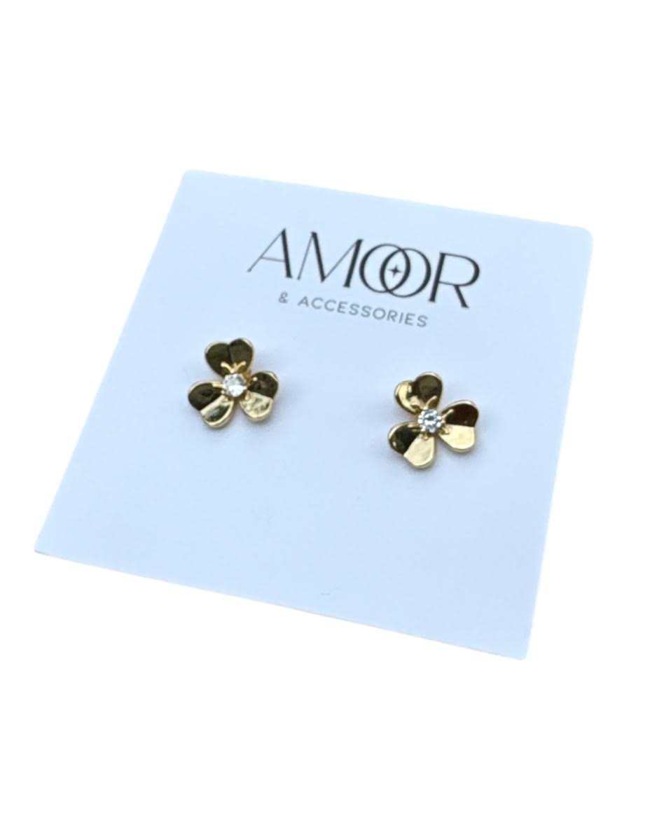Orchid Flower Earrings