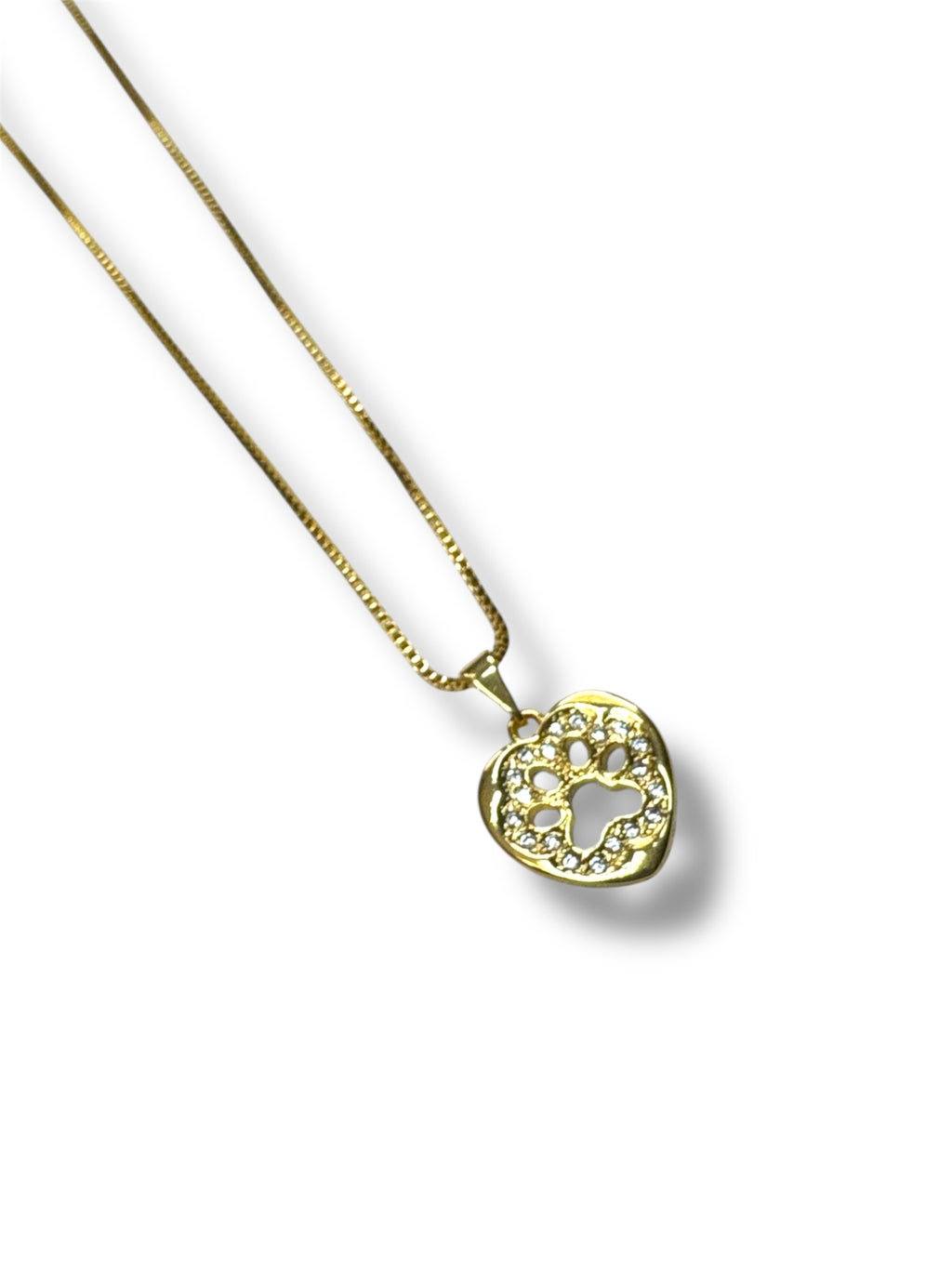 Heart Paw Necklace