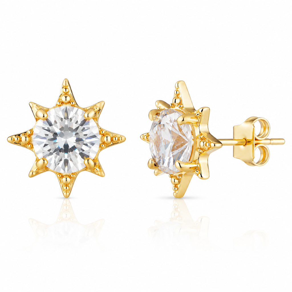 Fancy Star Earrings
