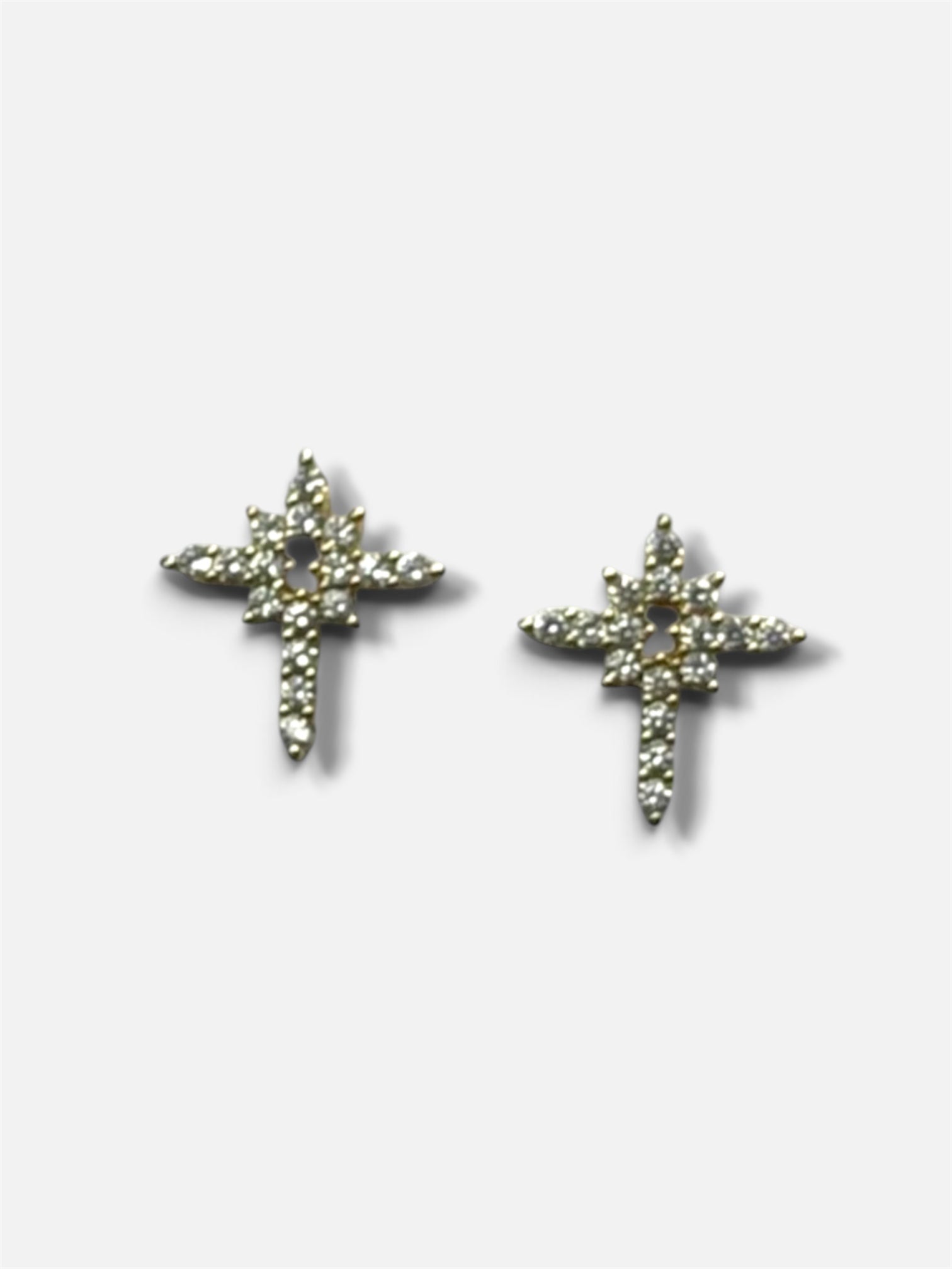 Stars Cross Earrings