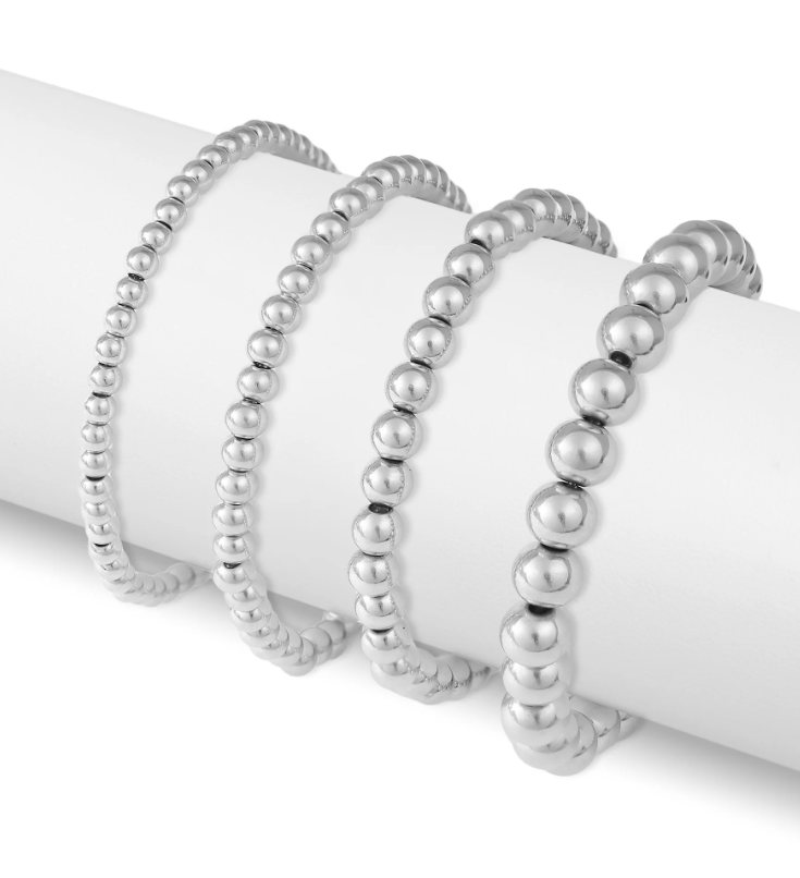 Mila Bead Stretch Bracelet