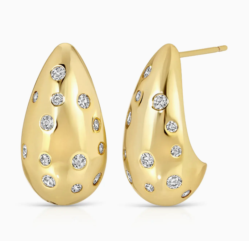 The Luna Teardrop Earrings