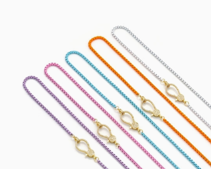 Stella Enamel Chain Necklace