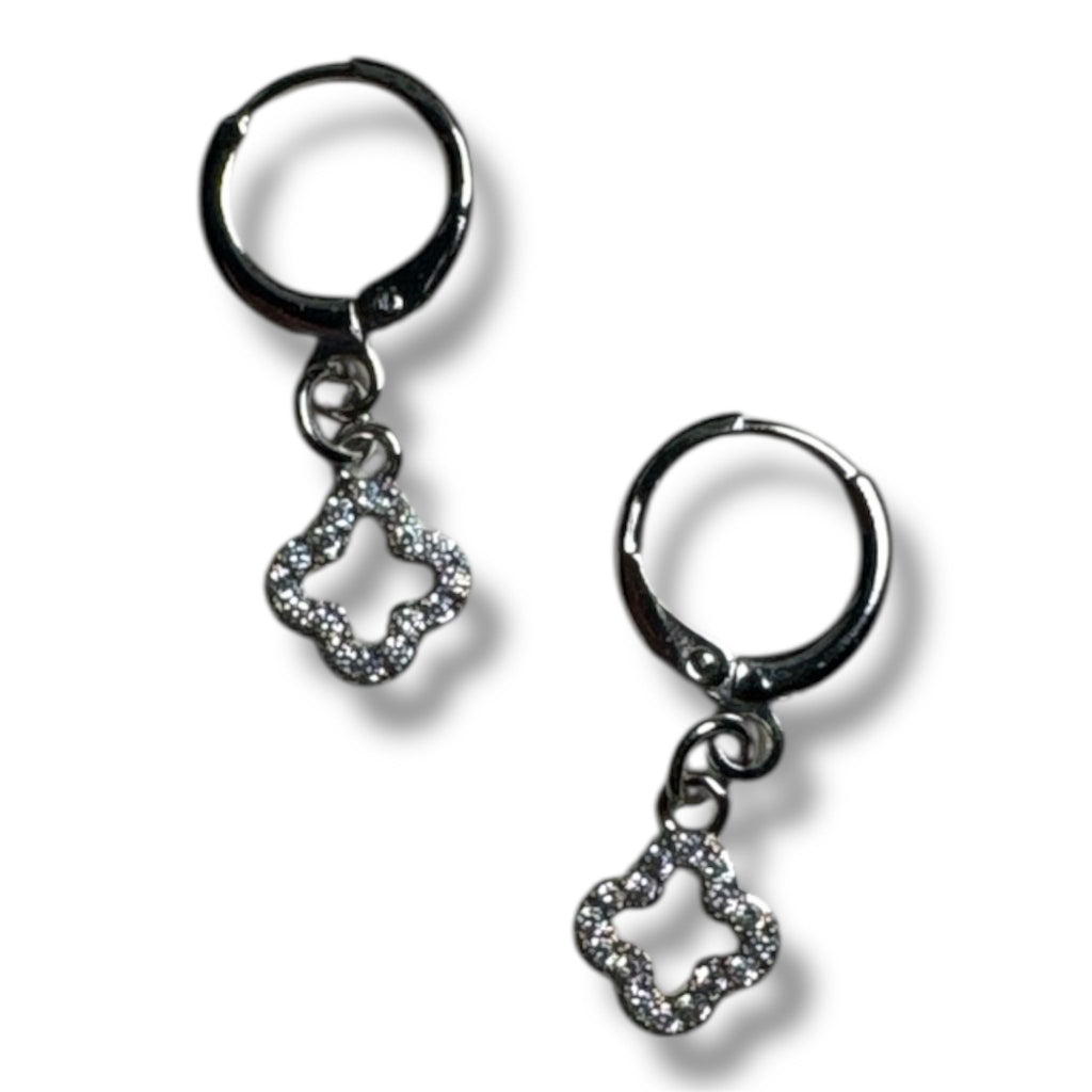 Clover Hoops Earrings