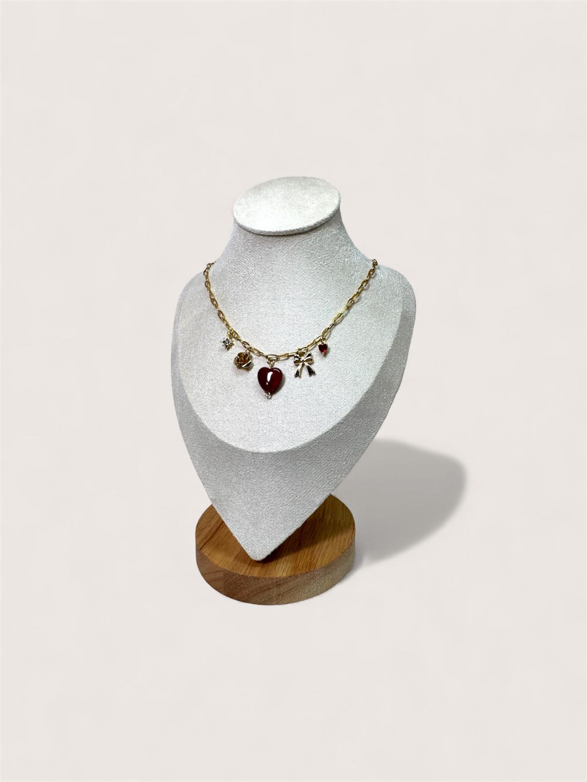 Clare Mixed Charm Necklace