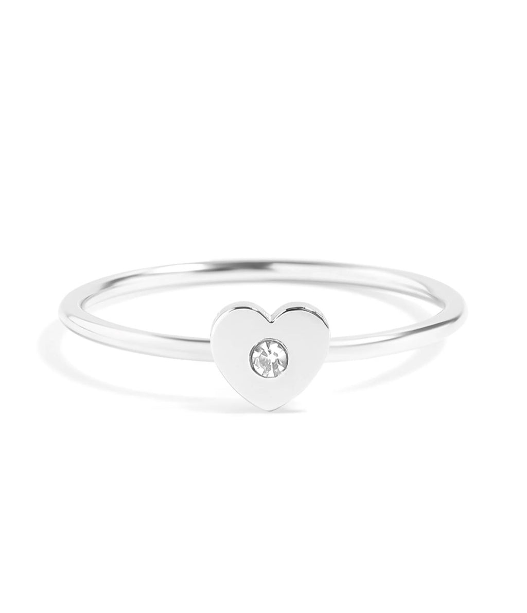Silver Love Ring