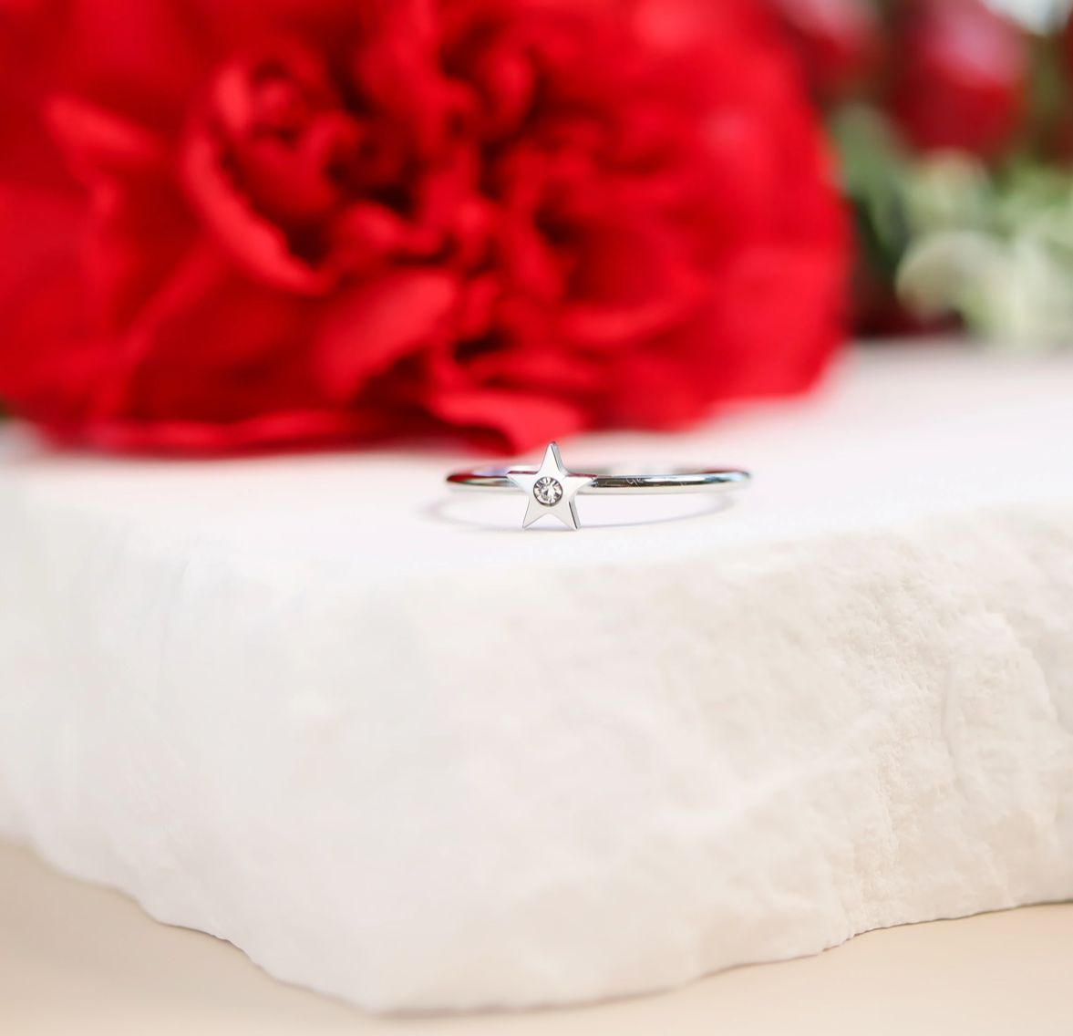 Silver Star Ring